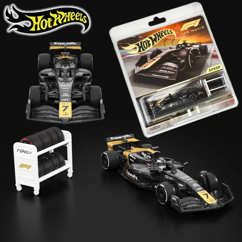 Hot Wheels RLC F1 Movie APX GP Vehicle Formula 1 Racing Car Removable Wheels 1:64 Diecast Car Model Collectible Toy For F1 Fans
Hot Wheels RLC F1 Movie APX GP Vehicle Formula 1 Racing Car Removable Wheels 1:64 Diecast Car Model Collectible Toy For F1 Fans
