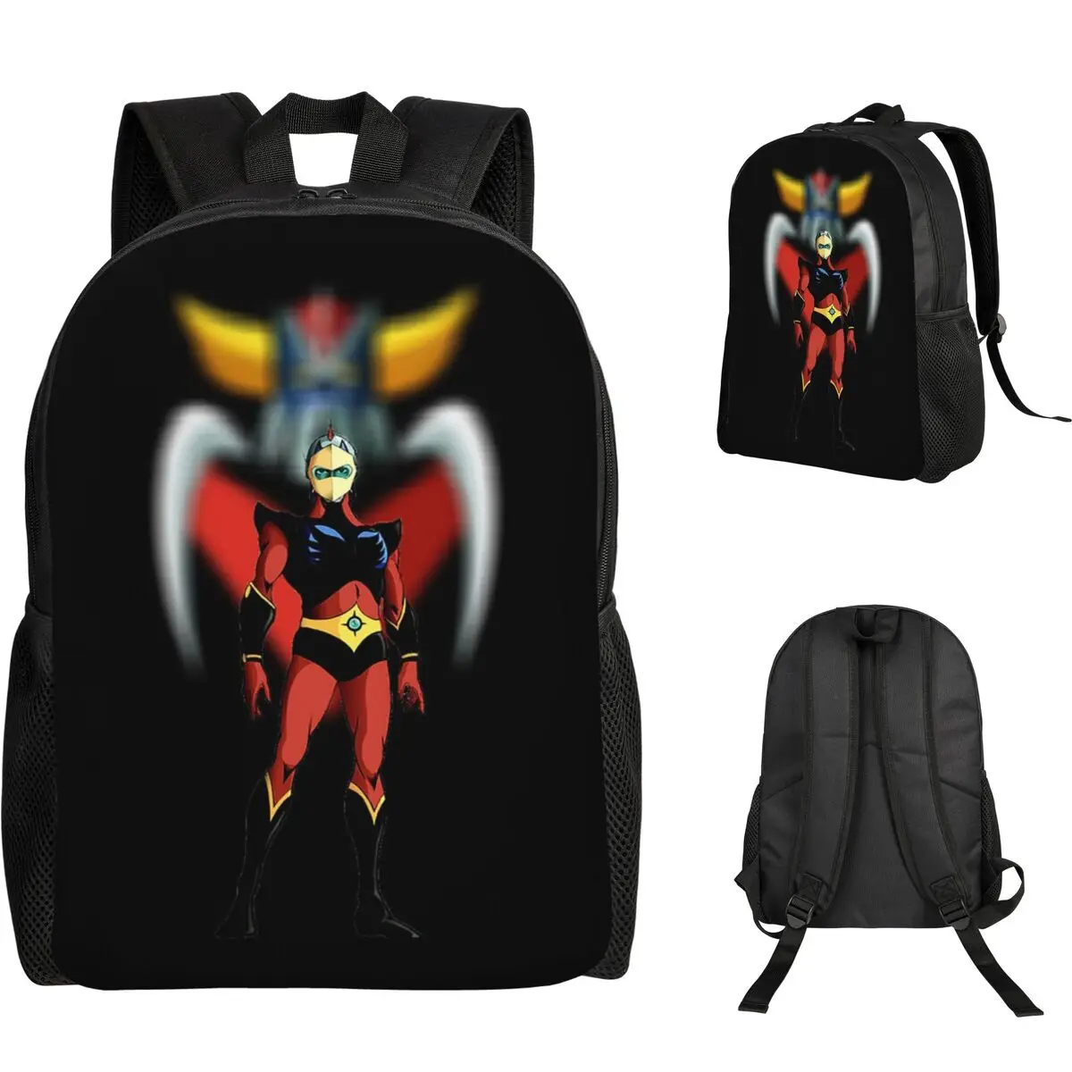 Goldorak Grendizer Anime UFO Robot Goldrake Backpack Student Boys Girls BookBag School Bag Computer Shoulder Bags
Goldorak Grendizer Anime UFO Robot Goldrake Backpack Student Boys Girls BookBag School Bag Computer Shoulder Bags