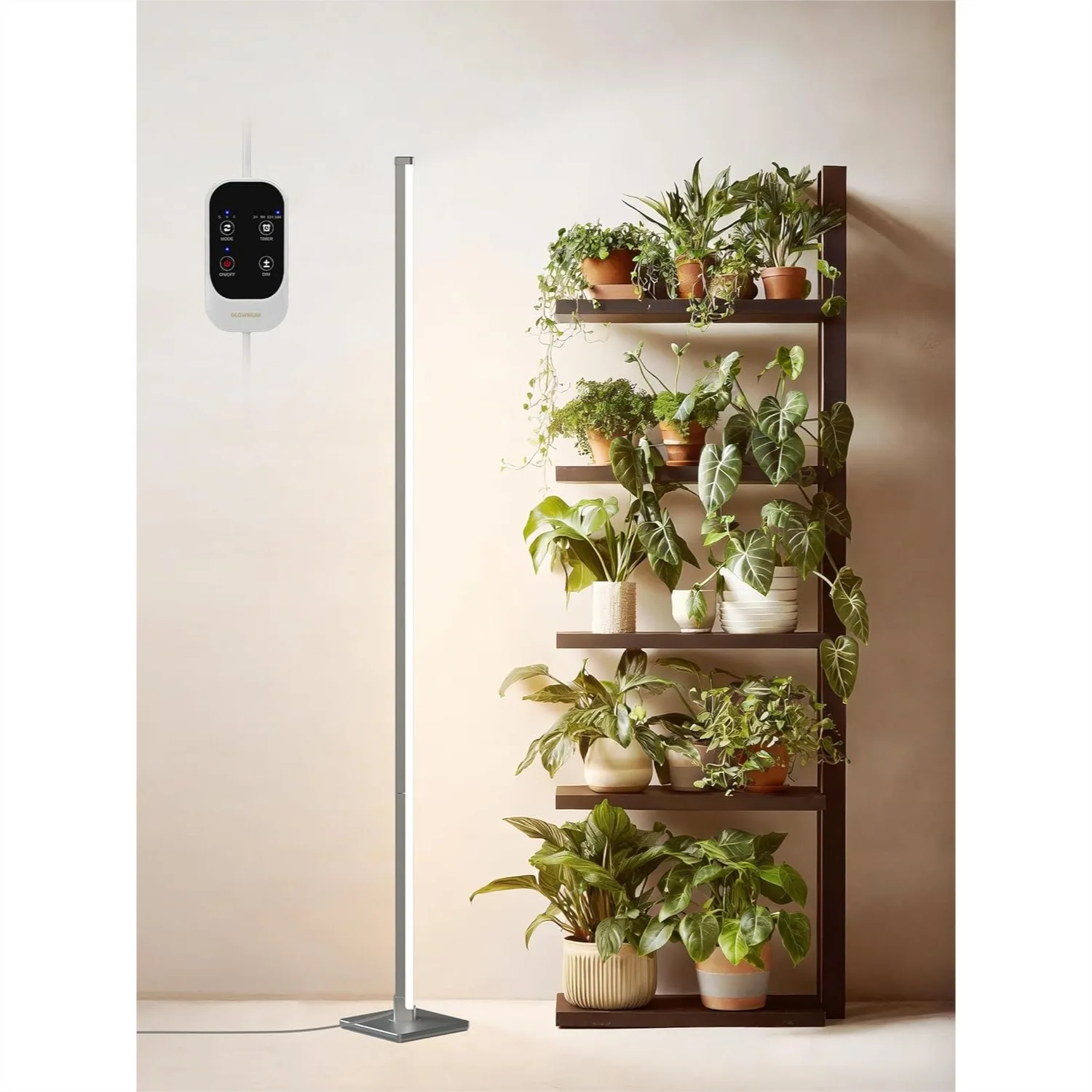 Vertical Grow Light with Auto-Timer, 36W Full Spectrum Plant Light for Indoor Plants, 268 LEDs Detachable
Vertical Grow Light with Auto-Timer, 36W Full Spectrum Plant Light for Indoor Plants, 268 LEDs Detachable