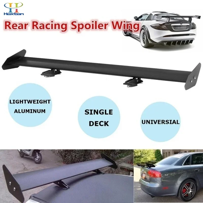 106cm/43.73"Universal Lightweight Aluminum Adjustable Car Trunk GT Rear Racing Spoiler Wing
106cm/43.73"Universal Lightweight Aluminum Adjustable Car Trunk GT Rear Racing Spoiler Wing