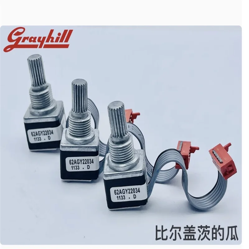 1 PCA GRAYHILL optical encoder 62AGY22034 monitor remote control rotary potentiometer button switch
1 PCA GRAYHILL optical encoder 62AGY22034 monitor remote control rotary potentiometer button switch