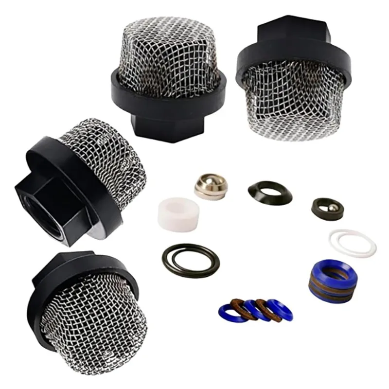 244194 Pump Repair Packing Kit & 246384 Pump Manifold Strainer Replacement kit for 390 395 490 495 595 Airless Paint Sprayer
244194 Pump Repair Packing Kit & 246384 Pump Manifold Strainer Replacement kit for 390 395 490 495 595 Airless Paint Sprayer