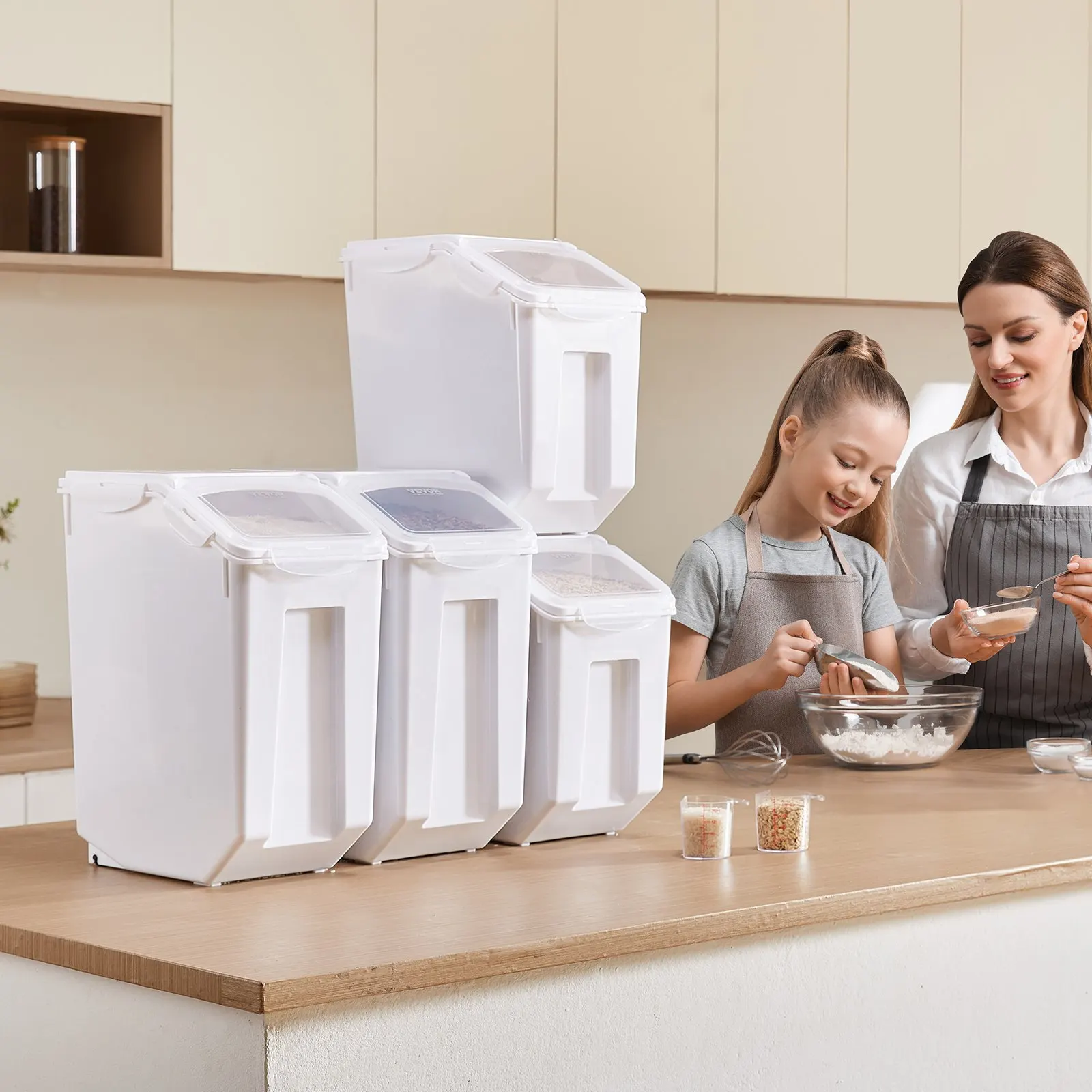 3.5Galx2 + 4.5Galx2 Ingredient Storage Container Airtight Kitchen Bin
3.5Galx2 + 4.5Galx2 Ingredient Storage Container Airtight Kitchen Bin