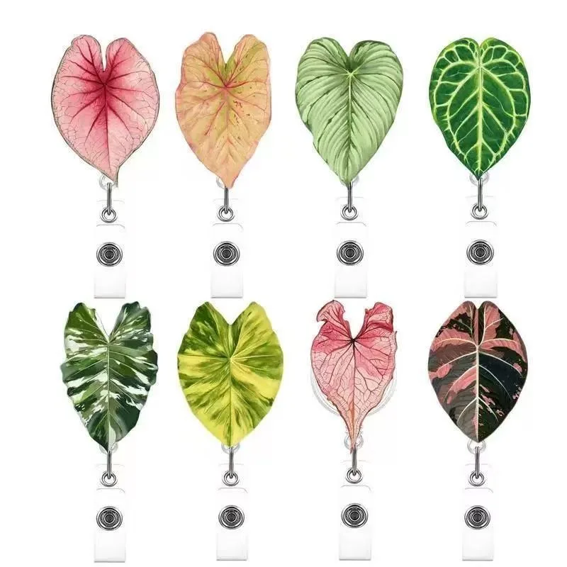 Acrylic Botanical Leaf Badge Reel for Nurses Doctors Retractable ID Card Holder Pull Buckle Plant Themed Medical Staff Lanyard
Acrylic Botanical Leaf Badge Reel for Nurses Doctors Retractable ID Card Holder Pull Buckle Plant Themed Medical Staff Lanyard