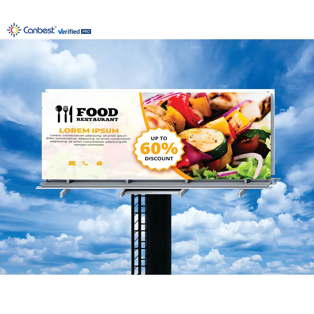 Canbest Road Series 20000nit P16 Outdoor Billboard LED Advertising Screen Waterproof Digital LED Display Board For Highway
Canbest Road Series 20000nit P16 Outdoor Billboard LED Advertising Screen Waterproof Digital LED Display Board For Highway