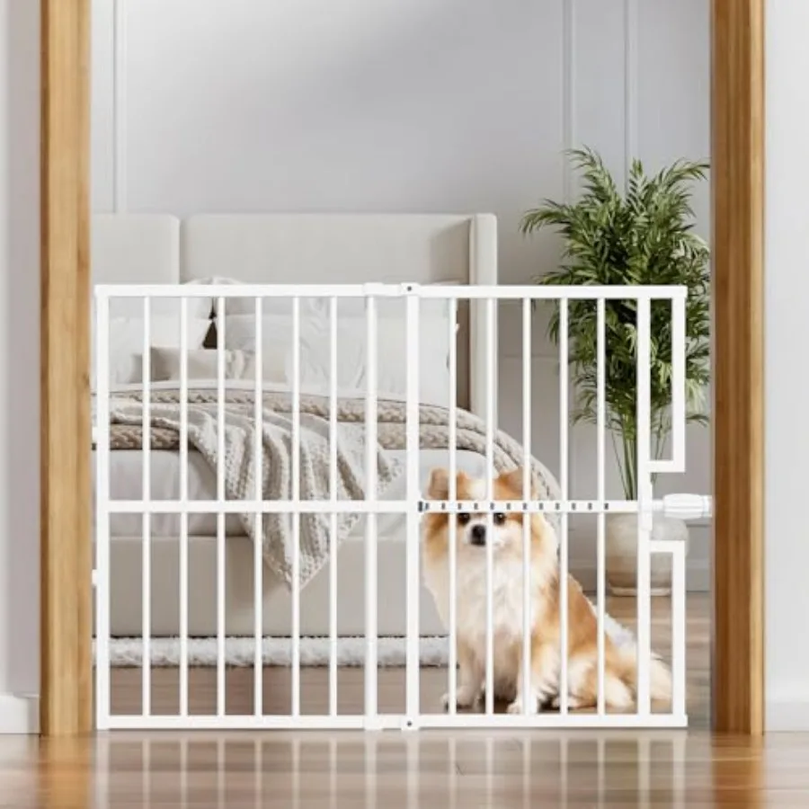 10-Second Quick Install Pressure Mounted Dog Gate for Pets and , Adjustable 29'' to 43'' Wide Metal Pet Gate for Doorways Stair
10-Second Quick Install Pressure Mounted Dog Gate for Pets and , Adjustable 29'' to 43'' Wide Metal Pet Gate for Doorways Stair