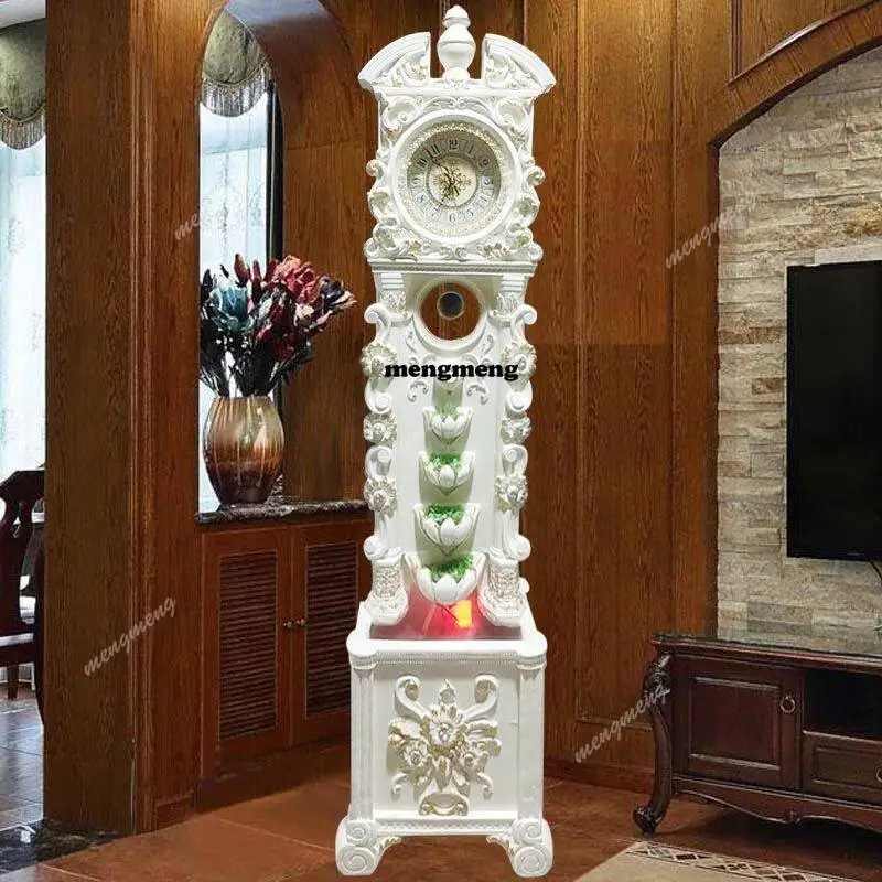 Living room floor clock TV ornament large clock decoration classical vertical clock
Living room floor clock TV ornament large clock decoration classical vertical clock