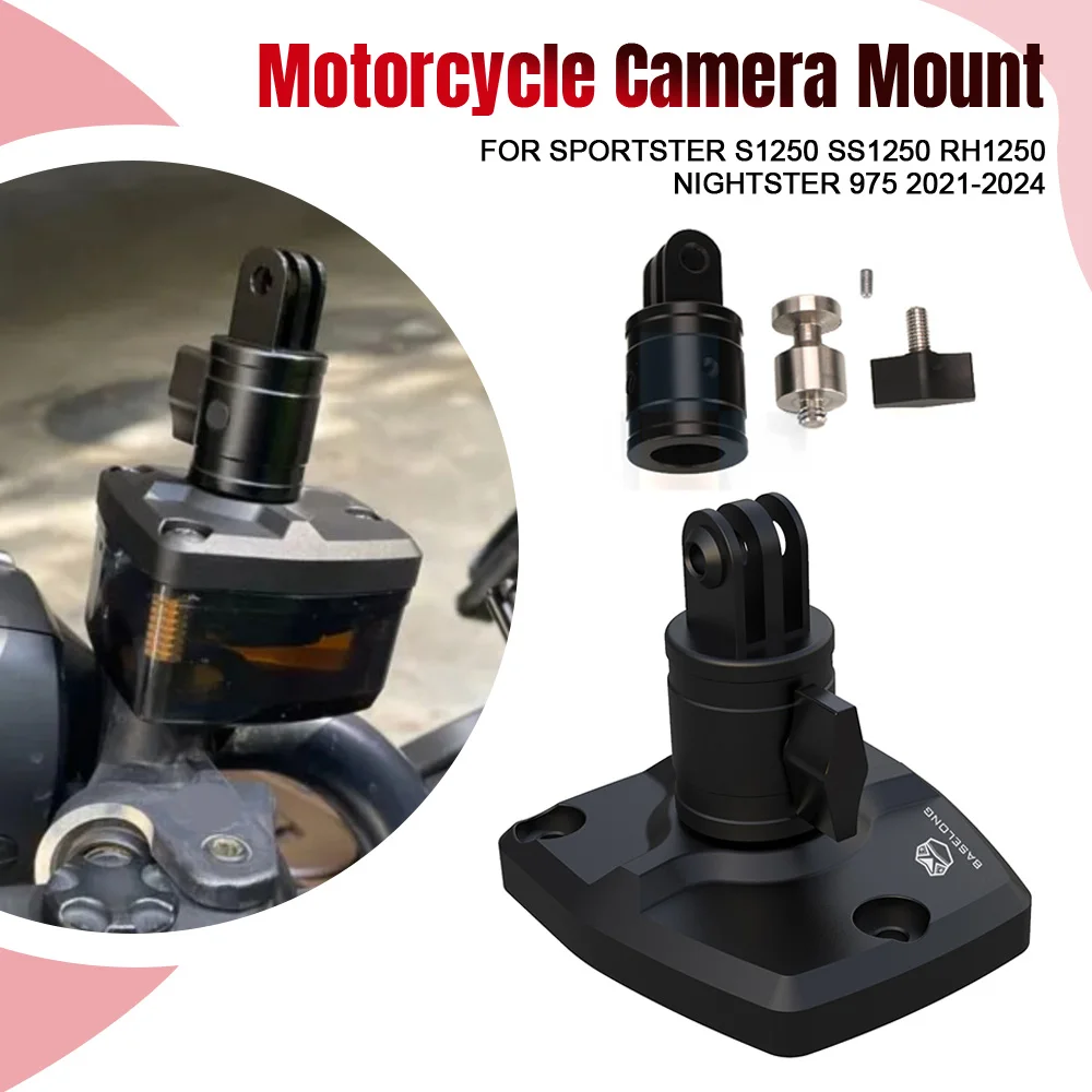 Camera Bracket Mount For Sportster S1250 SS1250 RH1250 Nightster 975 2021 2022 2023 2024 Motorcycle Camera Mount Handlebar Mount
Camera Bracket Mount For Sportster S1250 SS1250 RH1250 Nightster 975 2021 2022 2023 2024 Motorcycle Camera Mount Handlebar Mount