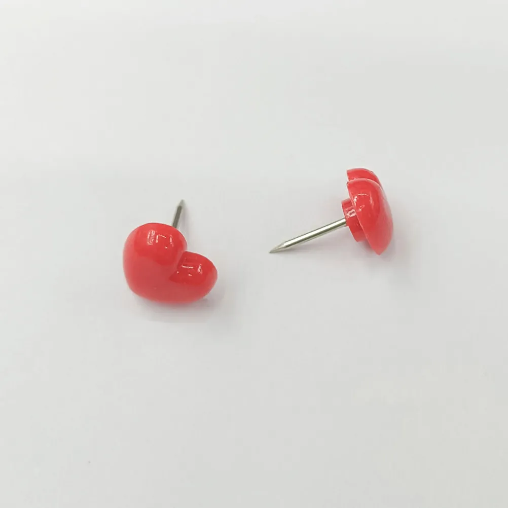 50Pcs Love Heart Push Pins Decorative Plastic Thumb Tacks for Office Home School Cork Board Bulletin Board Photo Map Location
50Pcs Love Heart Push Pins Decorative Plastic Thumb Tacks for Office Home School Cork Board Bulletin Board Photo Map Location