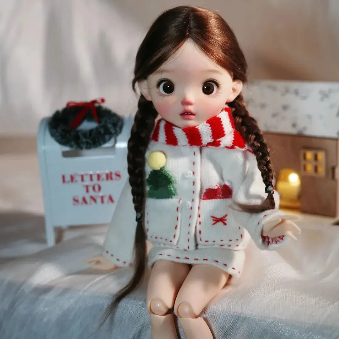 Кукла BJD 1/6 Nimo, милая девушка, мультяшная усовершенствованная игрушка из смолы, подарок на день рождения, куклы в предложениях, шарнирные куклы
Кукла BJD 1/6 Nimo, милая девушка, мультяшная усовершенствованная игрушка из смолы, подарок на день рождения, куклы в предложениях, шарнирные куклы