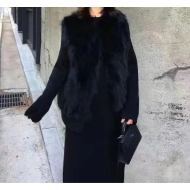 Furry Imitation Mink Vest Winter Temperament Young Imitation Fur Imitation Fox Fur Vest Jacket Women's Exquisite Simple Leisure
Furry Imitation Mink Vest Winter Temperament Young Imitation Fur Imitation Fox Fur Vest Jacket Women's Exquisite Simple Leisure