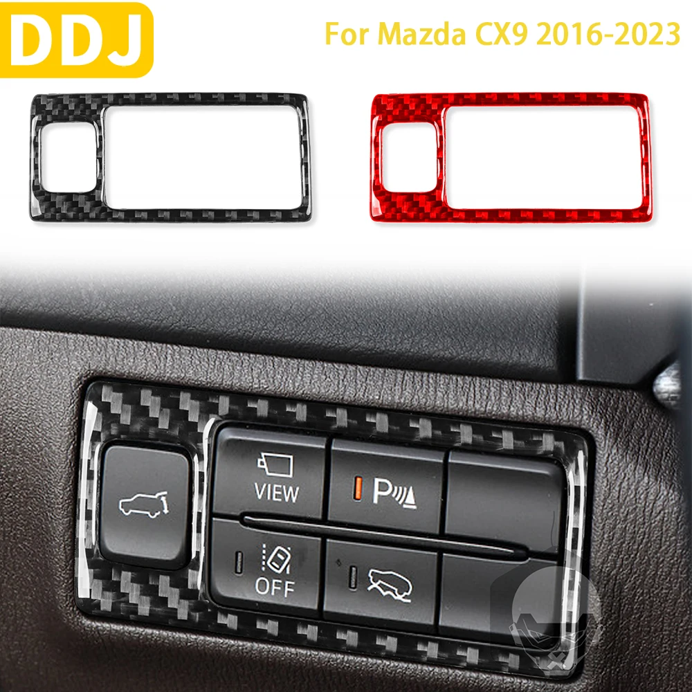 For Mazda CX9 2016 2017 2018 2019 2020 2021 2022 2023 Accessories Carbon Fiber Car Interior Headlight Switch Frame Trim Sticker
For Mazda CX9 2016 2017 2018 2019 2020 2021 2022 2023 Accessories Carbon Fiber Car Interior Headlight Switch Frame Trim Sticker