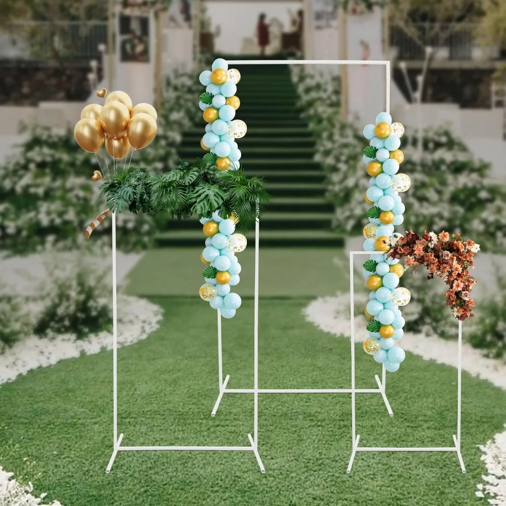 Backdrop Pole Set, Wedding Arch, Wedding Stand, White Metal, 3 Sizes, Reinforced Steel Pipe,Anti-corrosion Paint, Ceremony Decor
Backdrop Pole Set, Wedding Arch, Wedding Stand, White Metal, 3 Sizes, Reinforced Steel Pipe,Anti-corrosion Paint, Ceremony Decor