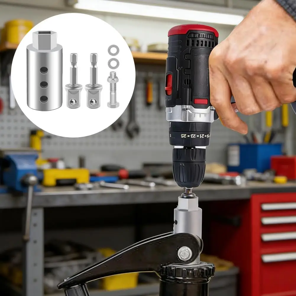 Drill Operated Trailer Jack Tool Heavy Duty Stainless Steel Trailer Jack Drill Adapter 1/2 to 1 Socket Adapter 26mm for Cordless
Drill Operated Trailer Jack Tool Heavy Duty Stainless Steel Trailer Jack Drill Adapter 1/2 to 1 Socket Adapter 26mm for Cordless