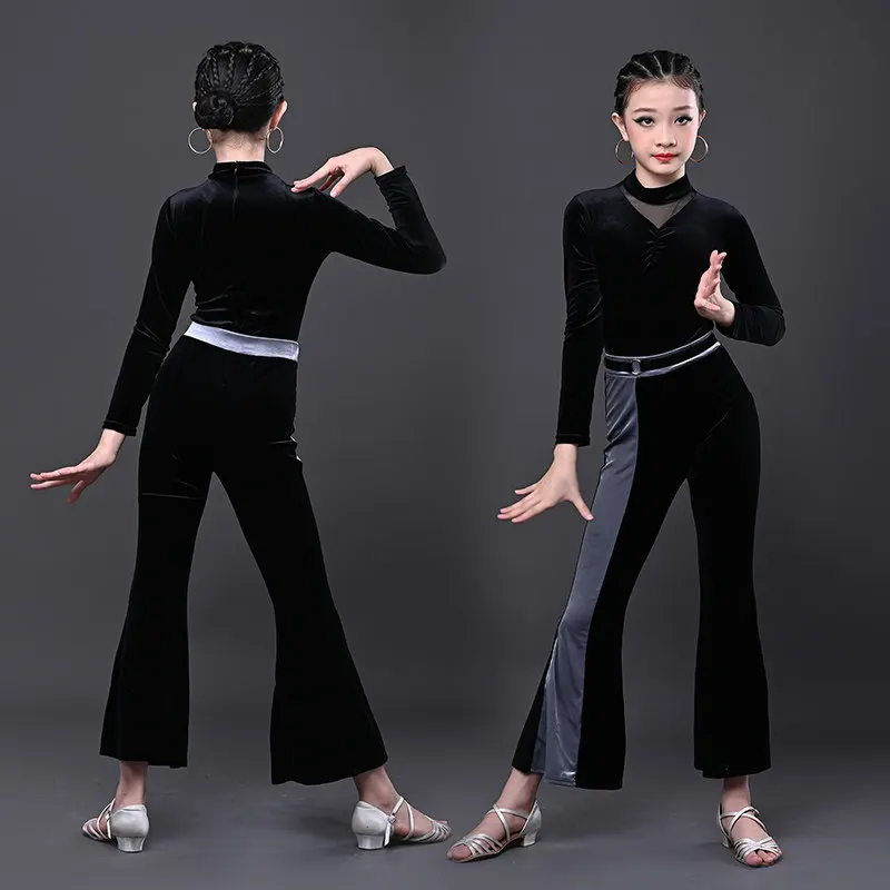 2026 New Children's Latin Dance Practice Clothing Female Autumn Winter Dance Performance Suit
2026 New Children's Latin Dance Practice Clothing Female Autumn Winter Dance Performance Suit