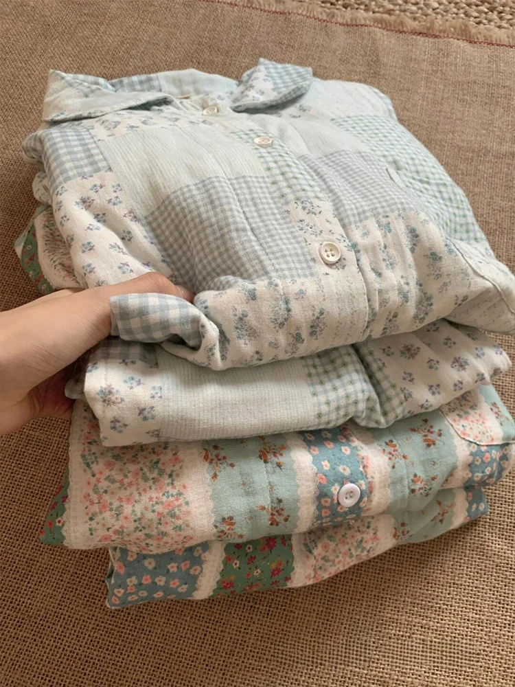 Retro Floral Long Sve Women's Spwear Comfortable Outdoor Wear Large Size Home Clothes Two-Piece Set Sweet Sle Home Fa...
Retro Floral Long Sve Women's Spwear Comfortable Outdoor Wear Large Size Home Clothes Two-Piece Set Sweet Sle Home Fa...