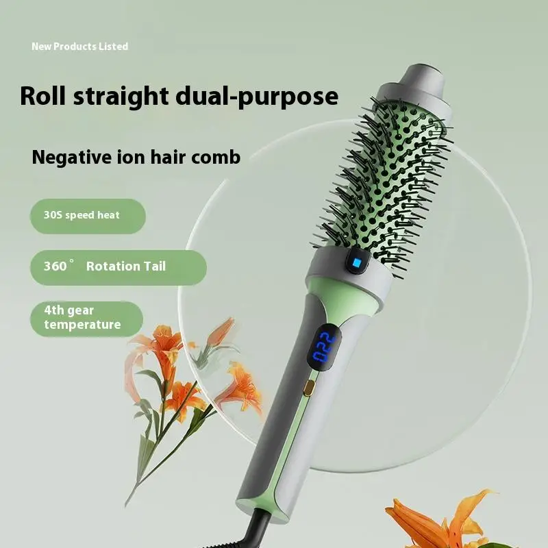 Portable Electric Hair Brush with USB Power Supply Negative Ions Fluffy Curly Hair Straight Hair Comb Dual Use Hotel Special
Portable Electric Hair Brush with USB Power Supply Negative Ions Fluffy Curly Hair Straight Hair Comb Dual Use Hotel Special
