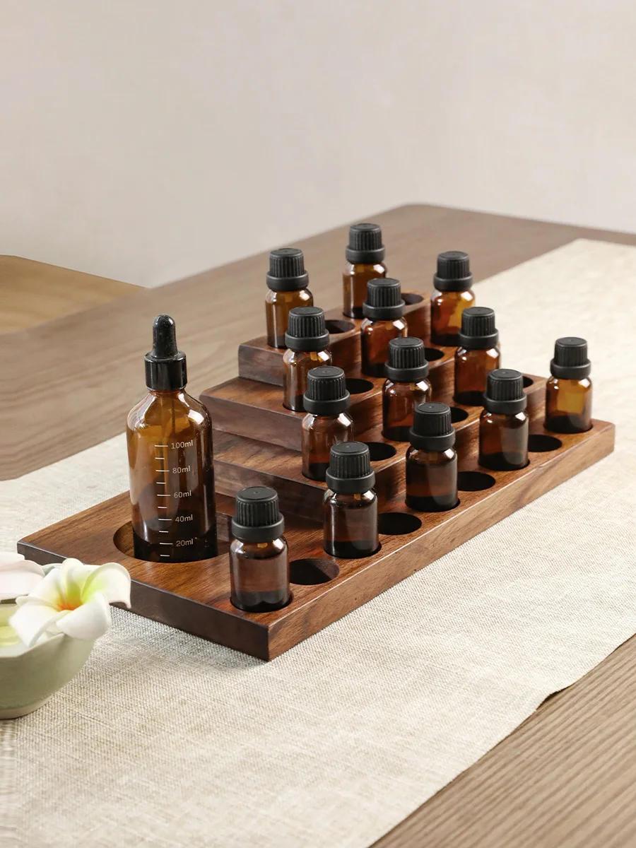 Retro Exotic Rosewood ential Oil Storage Box Display Stand Wooden Ornament elf Aromatherapy Spray Bottle Organizer
Retro Exotic Rosewood ential Oil Storage Box Display Stand Wooden Ornament elf Aromatherapy Spray Bottle Organizer