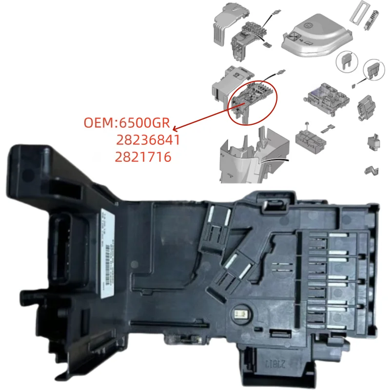 6500GR For Battery manager for Peugeot 308 308CC 3008 RCZ Citroen C4 Picasso Power failure protector 28236841 2821716
6500GR For Battery manager for Peugeot 308 308CC 3008 RCZ Citroen C4 Picasso Power failure protector 28236841 2821716