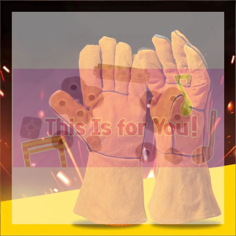 【MA】Flame-retardant Welding Work Gloves Heat-proof Metal Welding Protector Yellow Gloves Soldering Welding Gloves Tools
【MA】Flame-retardant Welding Work Gloves Heat-proof Metal Welding Protector Yellow Gloves Soldering Welding Gloves Tools