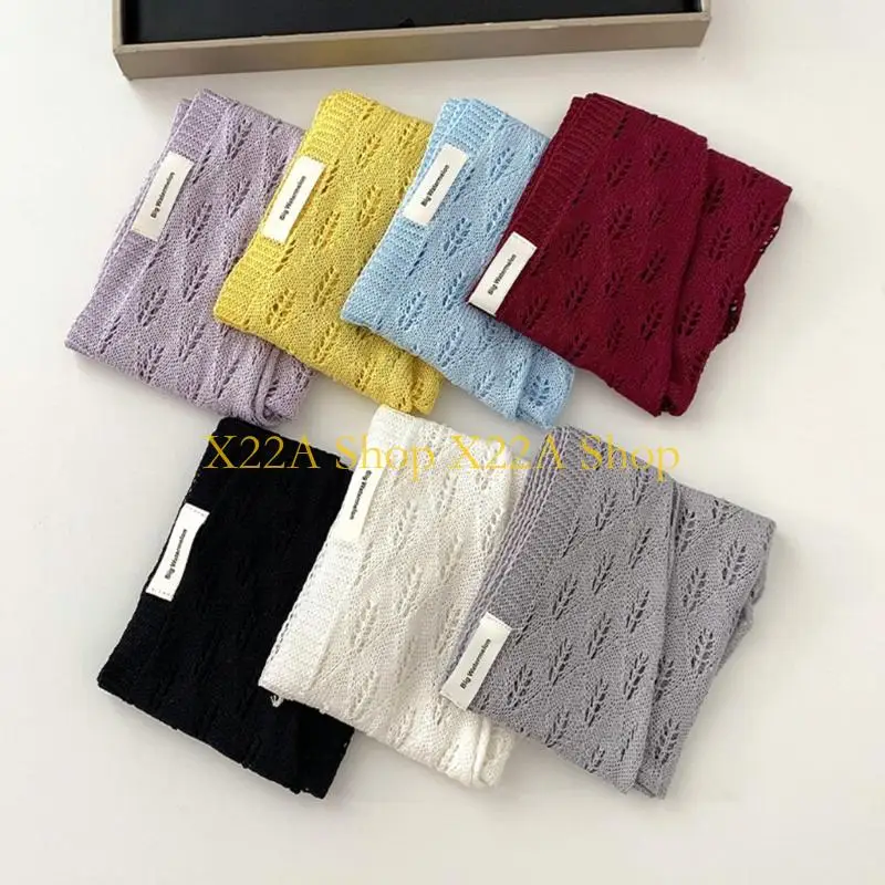Unique Trendy Openwork Scarf Soft Polyester Comfortable Neck Wrap for Four Season
Unique Trendy Openwork Scarf Soft Polyester Comfortable Neck Wrap for Four Season