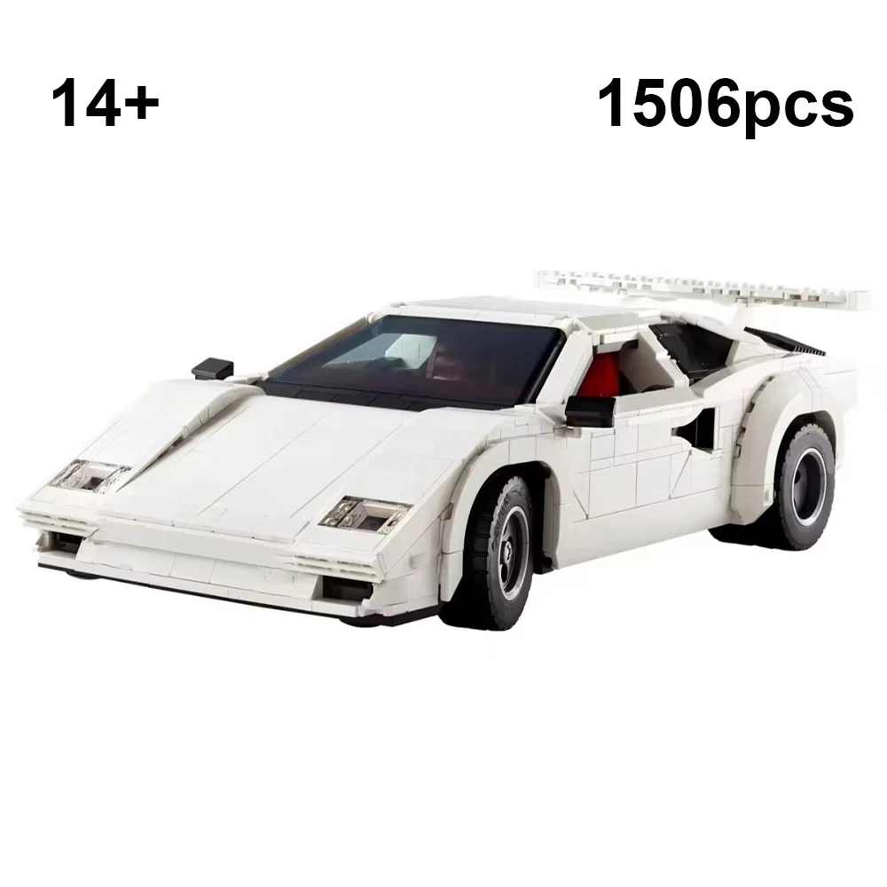 Popular toys technical machinery group white luxury sports car model building blocks children's educational assembly toys gifts
Popular toys technical machinery group white luxury sports car model building blocks children's educational assembly toys gifts