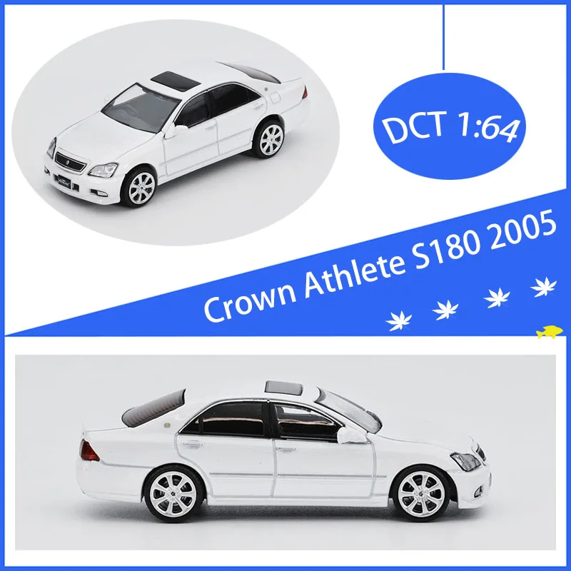 DCT 1:64 Crown Athlete S180 2005 Alloy Car Model Collection Display Toy Gift Souvenir
DCT 1:64 Crown Athlete S180 2005 Alloy Car Model Collection Display Toy Gift Souvenir