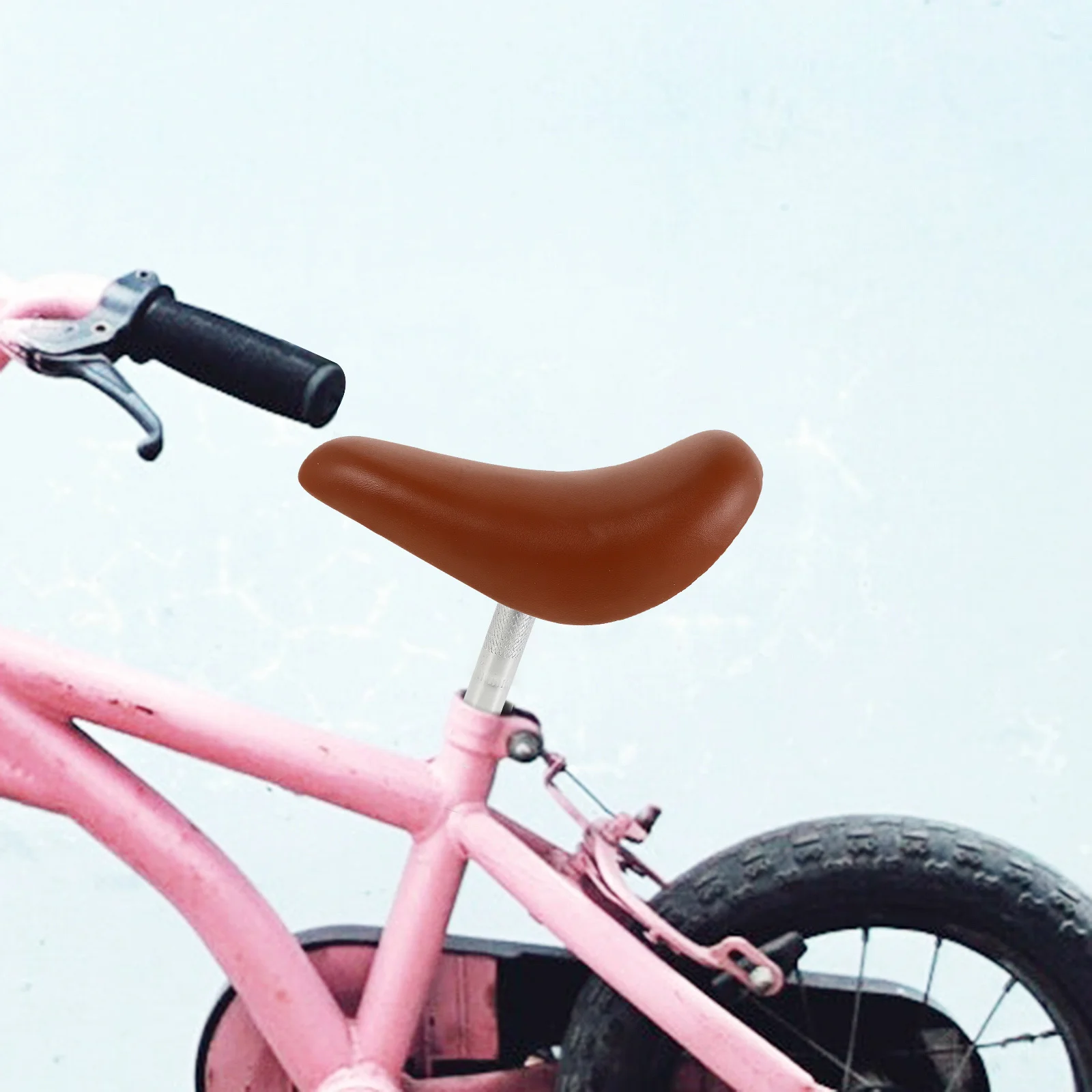 Bike Seat Wide Light Brown Pu Comfortable Saddle Universal Fit For Balance Bikes Bicycle Replacement Adjustable 
Bike Seat Wide Light Brown Pu Comfortable Saddle Universal Fit For Balance Bikes Bicycle Replacement Adjustable
