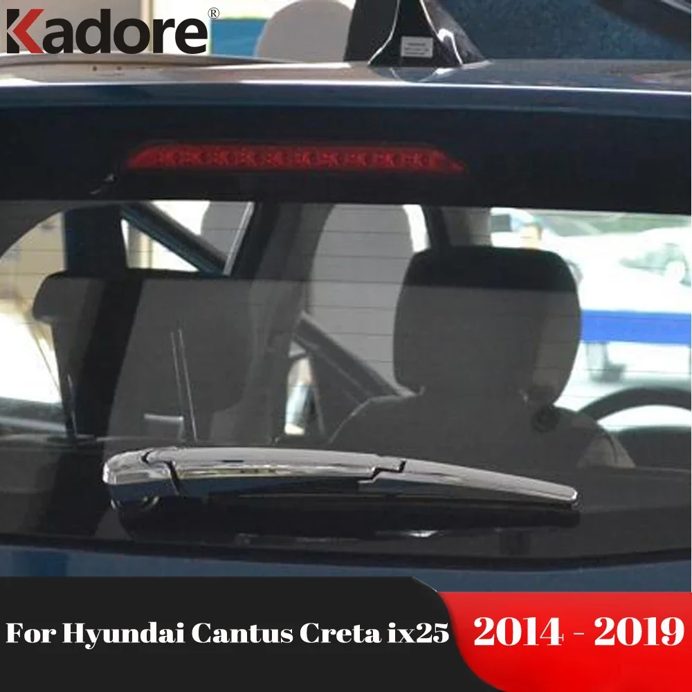 Для Hyundai Cantus Creta ix25 2014-2017 2018 2019, хромированная крышка стеклоочистителя заднего стекла автомобиля, накладка на рычаг лобового стекла, аксессуары
Для Hyundai Cantus Creta ix25 2014-2017 2018 2019, хромированная крышка стеклоочистителя заднего стекла автомобиля, накладка на рычаг лобового стекла, аксессуары
