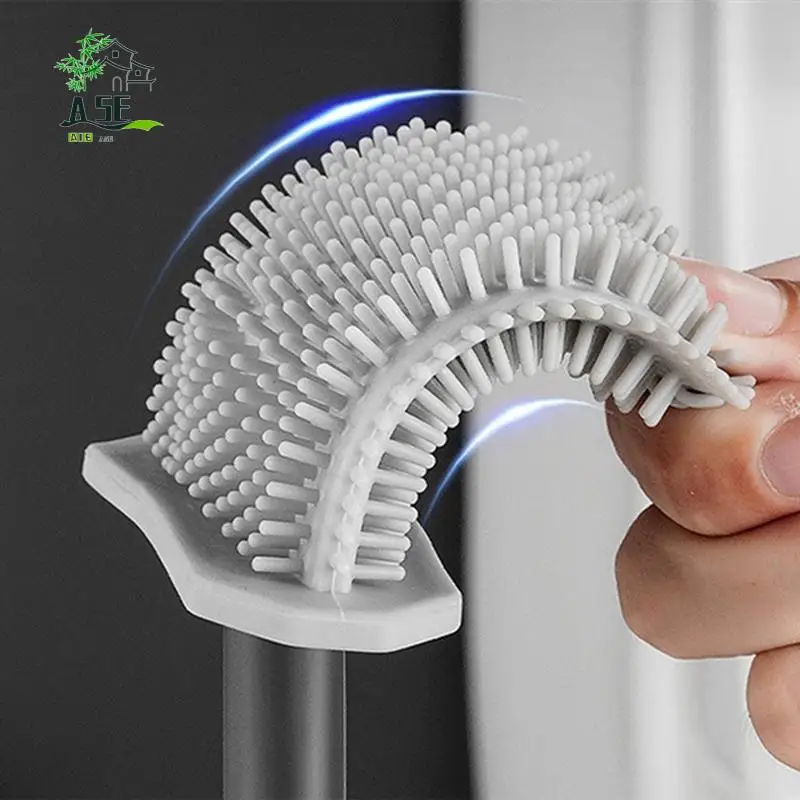 A05E-Premium Silicone Toilet Brush - Grey - Toilet Brush Holder With Wall Mounting & Turbo Drying
A05E-Premium Silicone Toilet Brush - Grey - Toilet Brush Holder With Wall Mounting & Turbo Drying