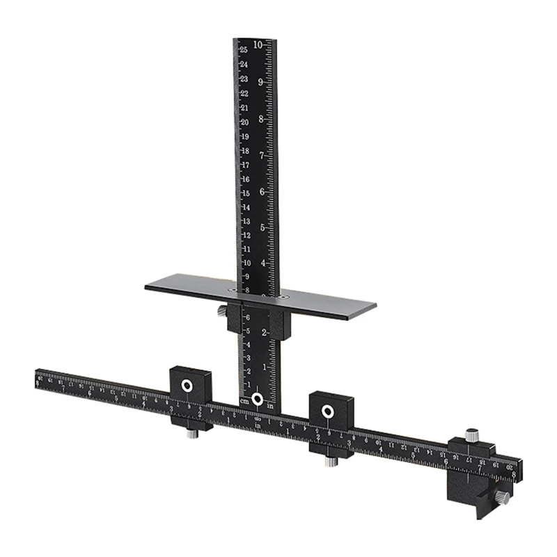 Cabinet Hardware Jig Tool Adjustable Punch Locator Wood Drilling Dowelling Tools For Handles Black
Cabinet Hardware Jig Tool Adjustable Punch Locator Wood Drilling Dowelling Tools For Handles Black