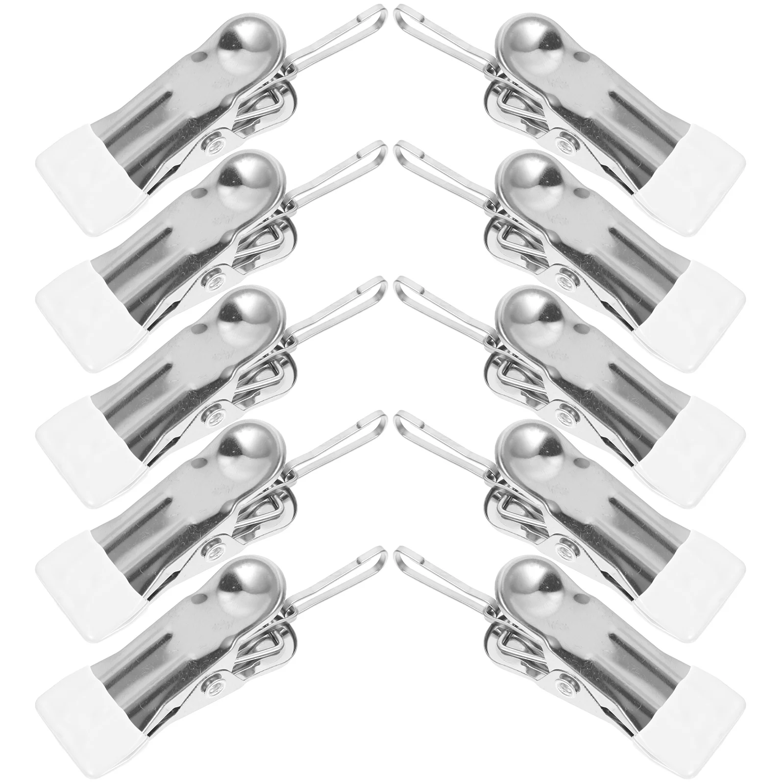 20 Pcs Stainless Steel Clothespins Portable Laundry Clips Hanging Quilt Household Drying Hook Hooks for Secure Skirts
20 Pcs Stainless Steel Clothespins Portable Laundry Clips Hanging Quilt Household Drying Hook Hooks for Secure Skirts