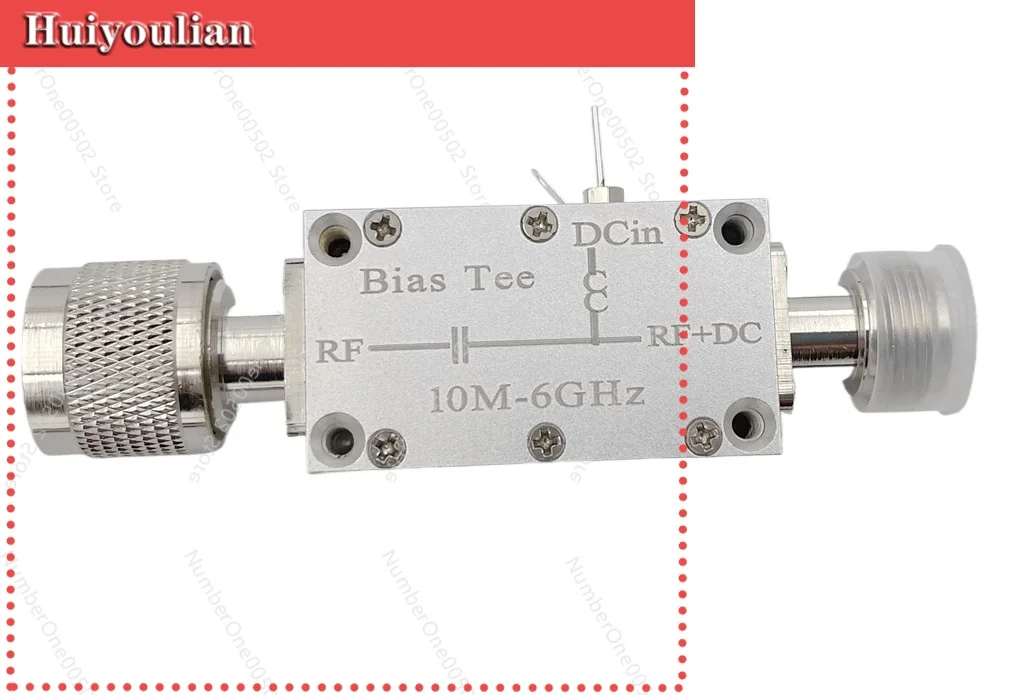 N-Head RF Feeder RF DC Break Device Bias Feeder Bias Tee 10mhz-6ghz
N-Head RF Feeder RF DC Break Device Bias Feeder Bias Tee 10mhz-6ghz