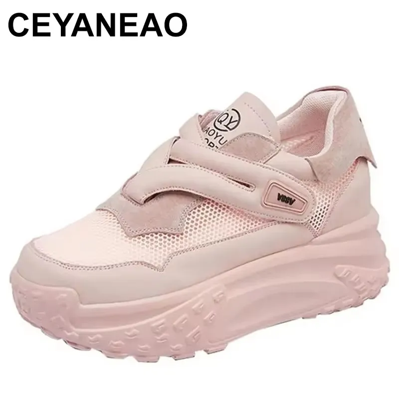 2025 Genuine Leather Comfy High Brand Breathable Shoes Chunky Sneaker Summer Platform Women Wedge Shoes
2025 Genuine Leather Comfy High Brand Breathable Shoes Chunky Sneaker Summer Platform Women Wedge Shoes