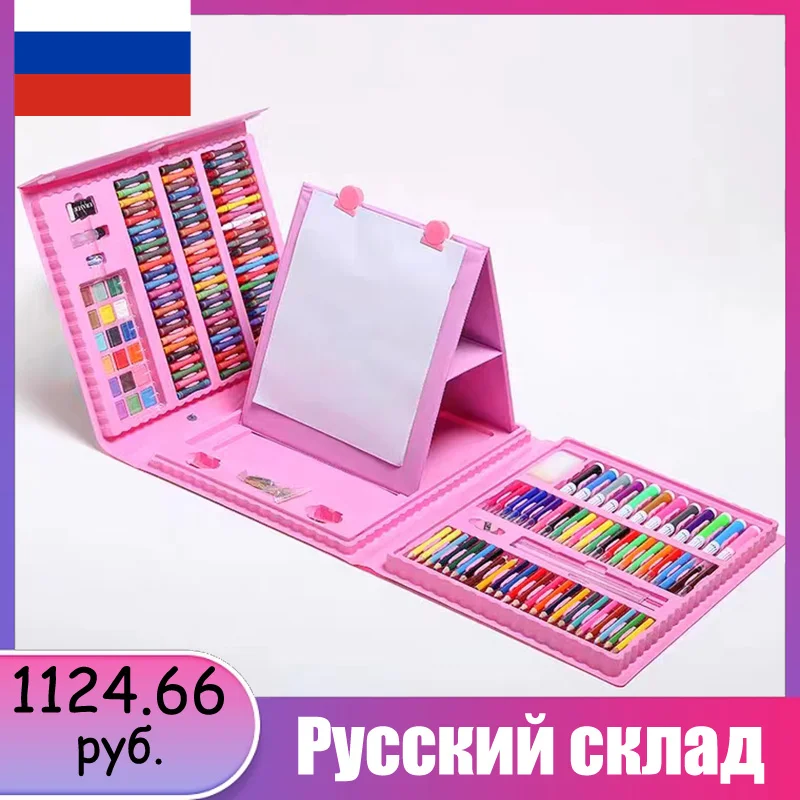 Набор для рисования, 208 шт., набор для рисования, средство для рисования, для творчества, для детей и взрослых, склад в России
Набор для рисования, 208 шт., набор для рисования, средство для рисования, для творчества, для детей и взрослых, склад в России