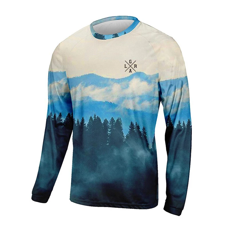 Summer breathable racing T-shirt, men's loose riders jersey DH motorcycle off-road riding suit, quick dry long-sleeved shirt3
Summer breathable racing T-shirt, men's loose riders jersey DH motorcycle off-road riding suit, quick dry long-sleeved shirt3