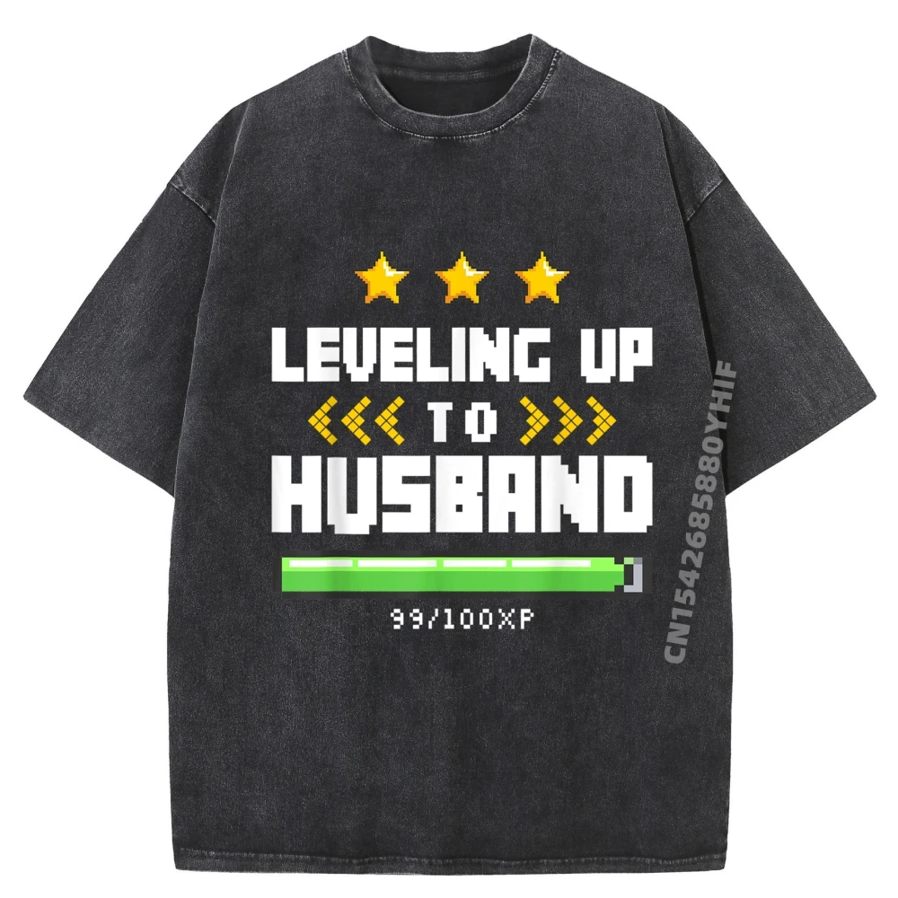 Leveling Up To Husband Bachelor Party Stag Groomsmen Getaway Graphic T Shirts Men Cotton Breathable Harajuku Washed Shirt
Leveling Up To Husband Bachelor Party Stag Groomsmen Getaway Graphic T Shirts Men Cotton Breathable Harajuku Washed Shirt