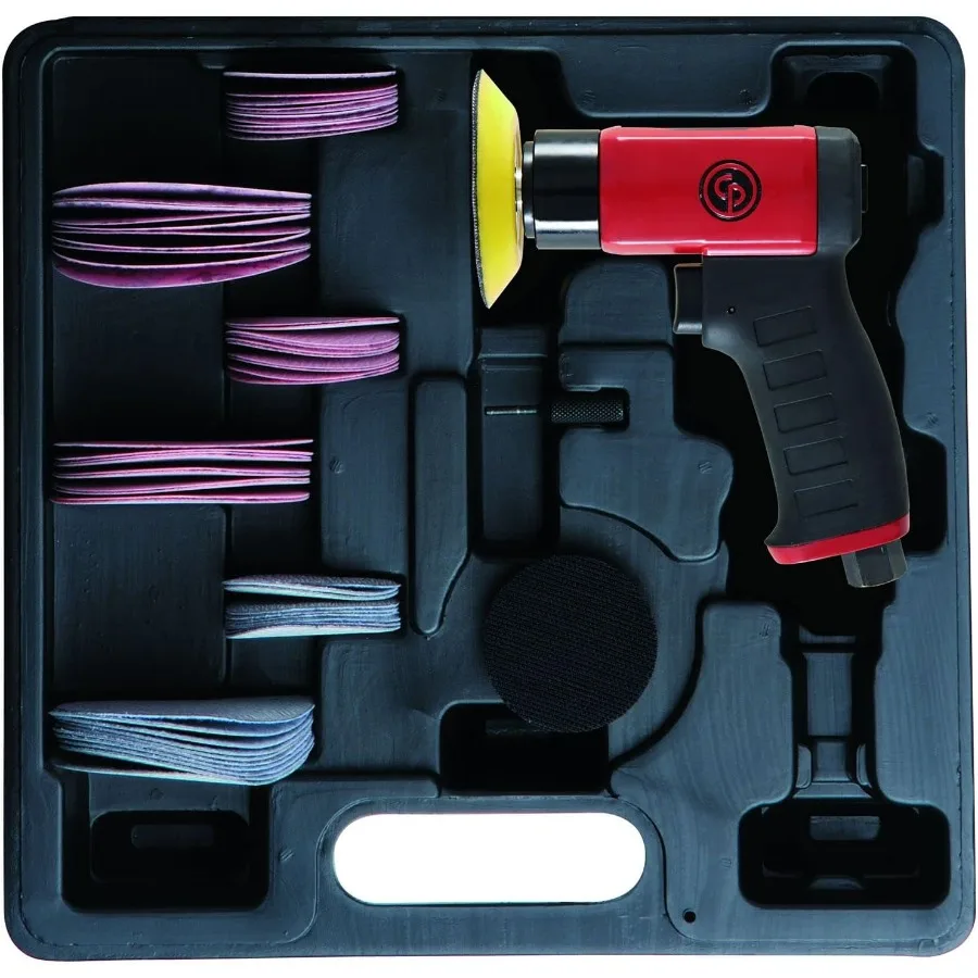 Пневматический комплект CP7200S — 3-дюймовый 75-мм воздушный орбитальный шлифовальный станок с крючком, 15 000 об/мин — идеально подходит для точной отделки i
Пневматический комплект CP7200S — 3-дюймовый 75-мм воздушный орбитальный шлифовальный станок с крючком, 15 000 об/мин — идеально подходит для точной отделки i