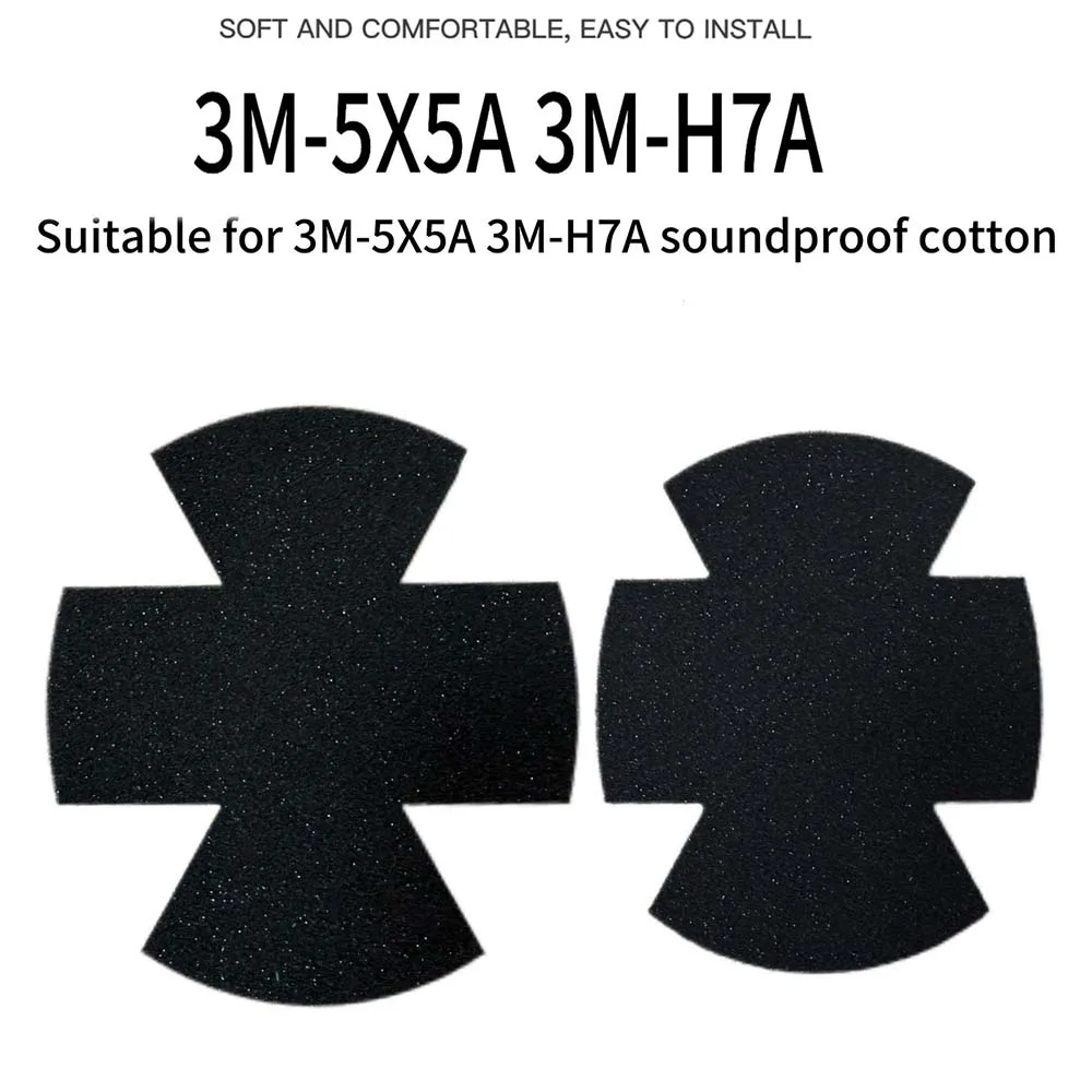 Replacement Ear Pads Soundproofing cotton suitable for 3M-PELTOR X5A/Model X5A/3M-H7A Headphones
Replacement Ear Pads Soundproofing cotton suitable for 3M-PELTOR X5A/Model X5A/3M-H7A Headphones