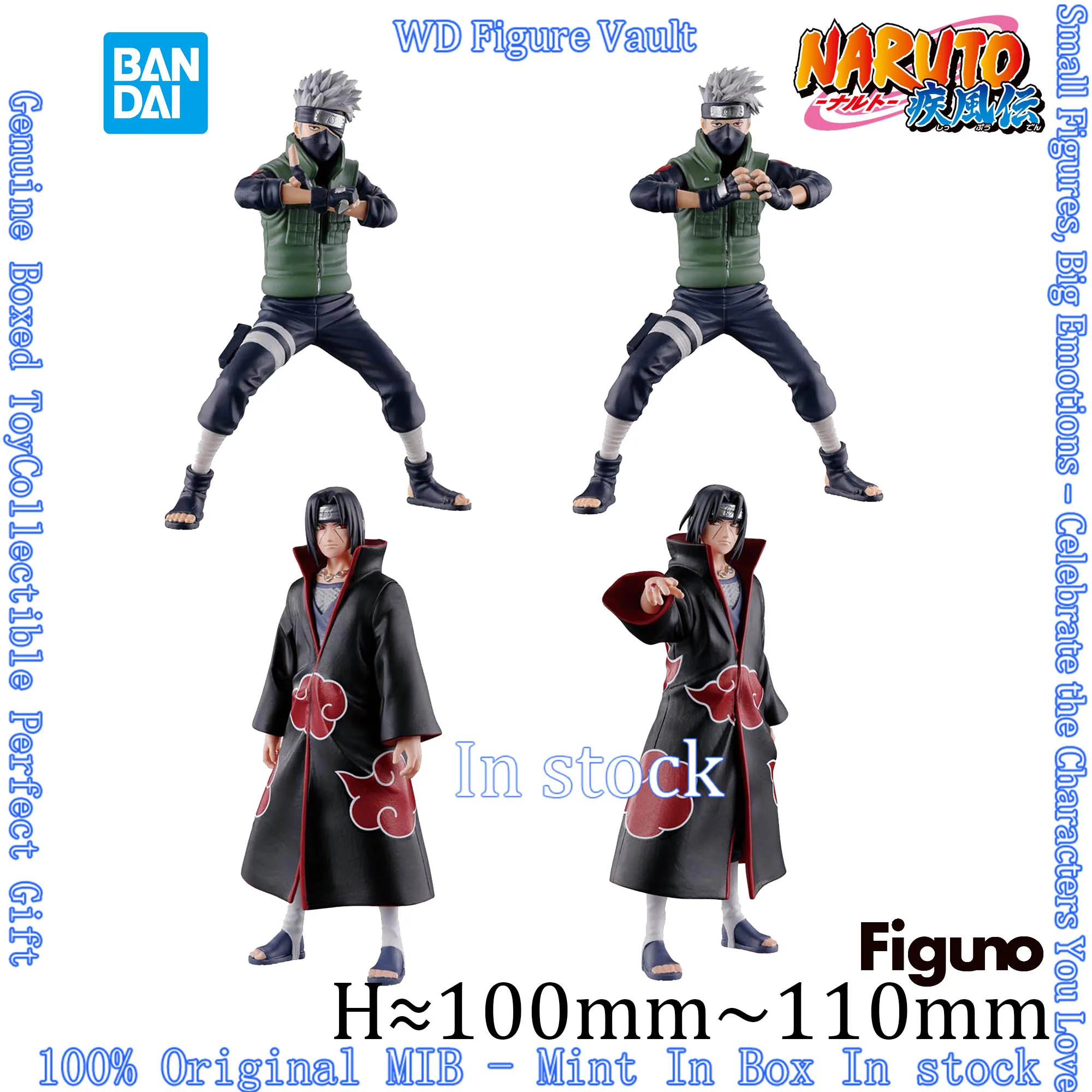In stock Bandai NARUTO - Naruto - Shippuden Figuno-HATAKE KAKASHI and UCHIHA ITACHI Figures Anime Model Genuine Boxed Toy Gift
In stock Bandai NARUTO - Naruto - Shippuden Figuno-HATAKE KAKASHI and UCHIHA ITACHI Figures Anime Model Genuine Boxed Toy Gift