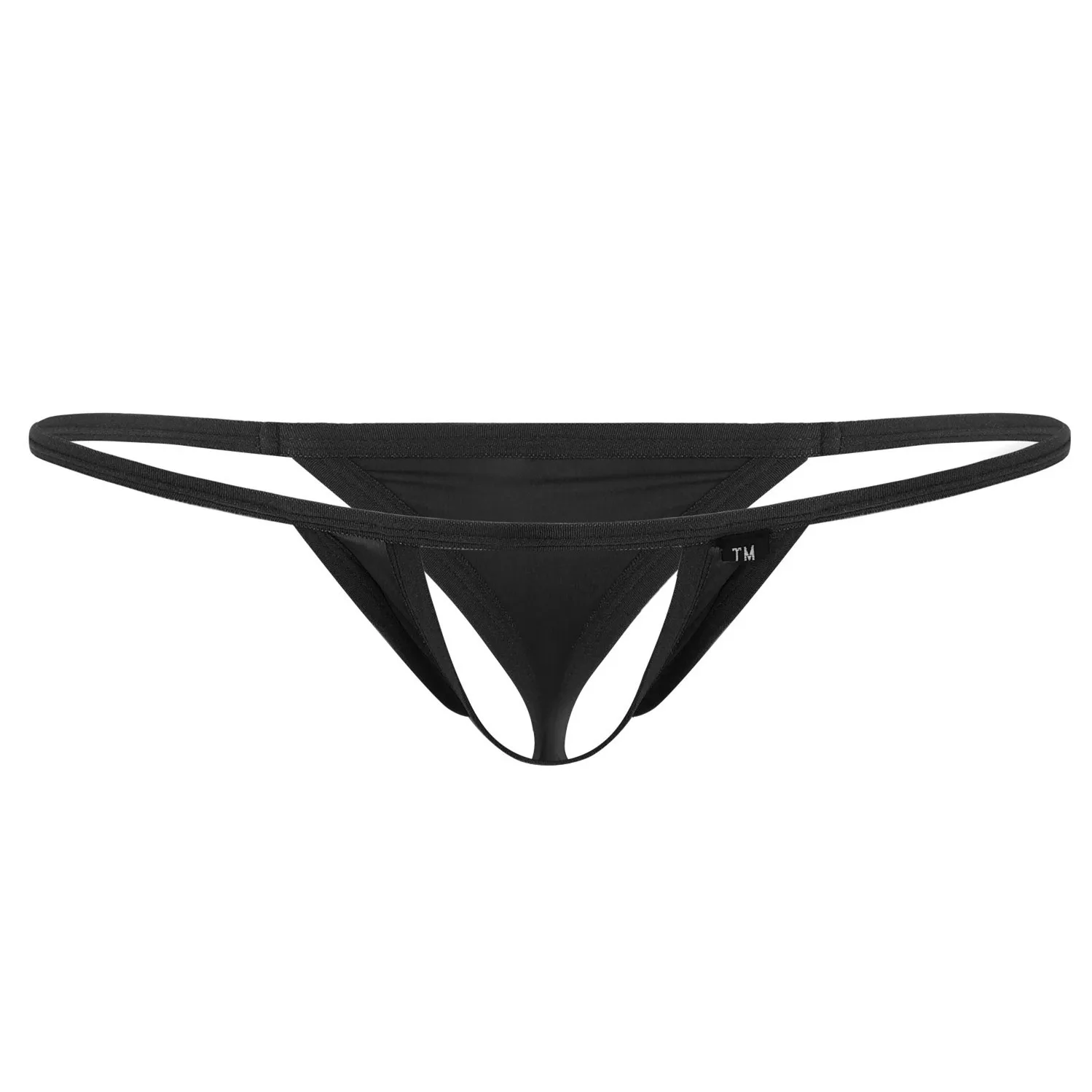Men's Ice Silk G-string, Low-rise Hollow Out T-back Underwear with Elastic Fabric
Men's Ice Silk G-string, Low-rise Hollow Out T-back Underwear with Elastic Fabric