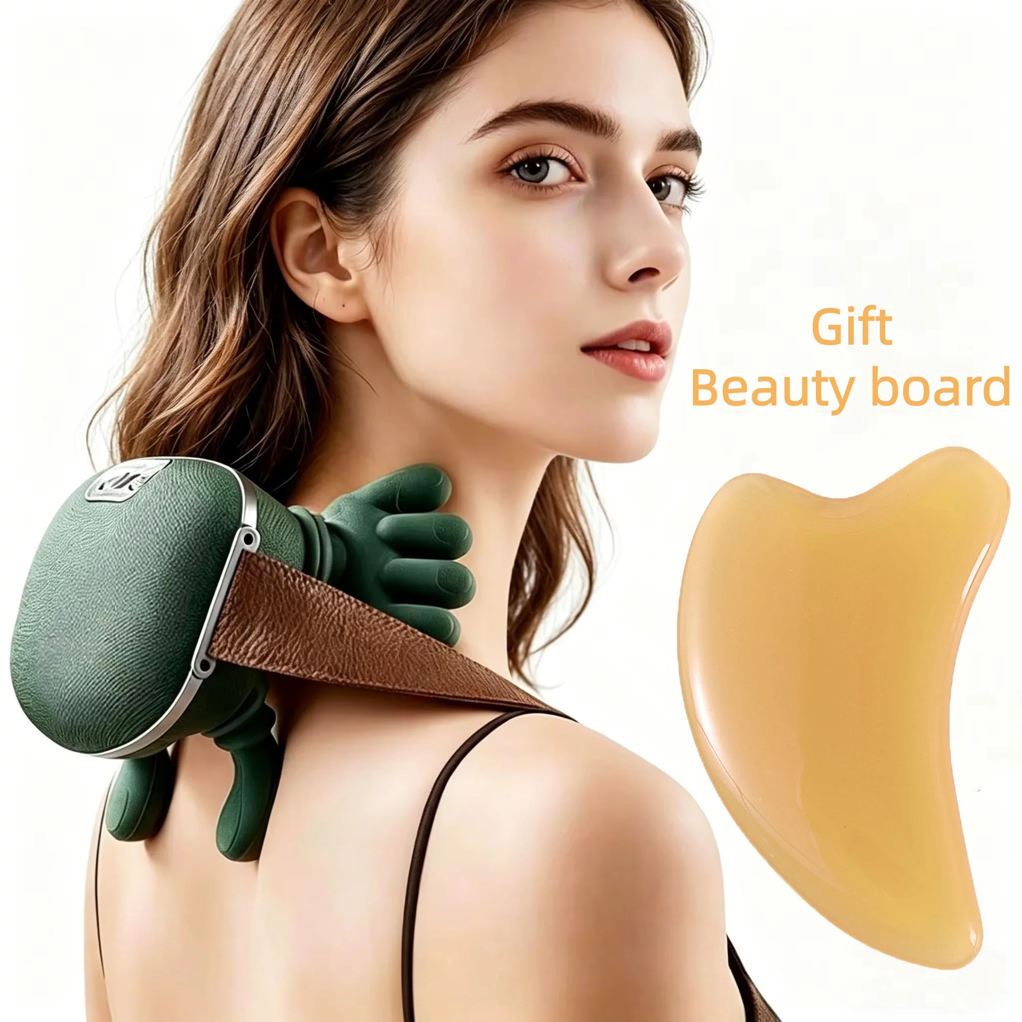 Bionic Finger Neck Shoulder Massager Wireless Cordless Cervical Trapezius Kneading Massage Shawl with Brushless Motor
Bionic Finger Neck Shoulder Massager Wireless Cordless Cervical Trapezius Kneading Massage Shawl with Brushless Motor
