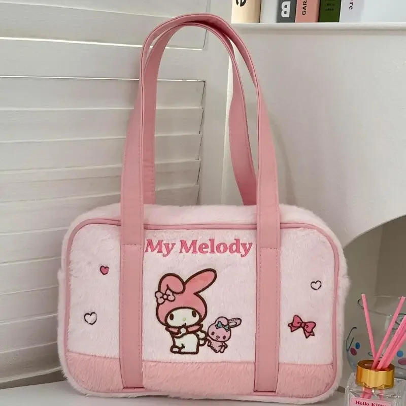 Косметичка Kuromi, сумка через плечо Hello Kitty, осенне-зимняя сумка для девочек, вместительная, милая, повседневная сумка для женщин
Косметичка Kuromi, сумка через плечо Hello Kitty, осенне-зимняя сумка для девочек, вместительная, милая, повседневная сумка для женщин