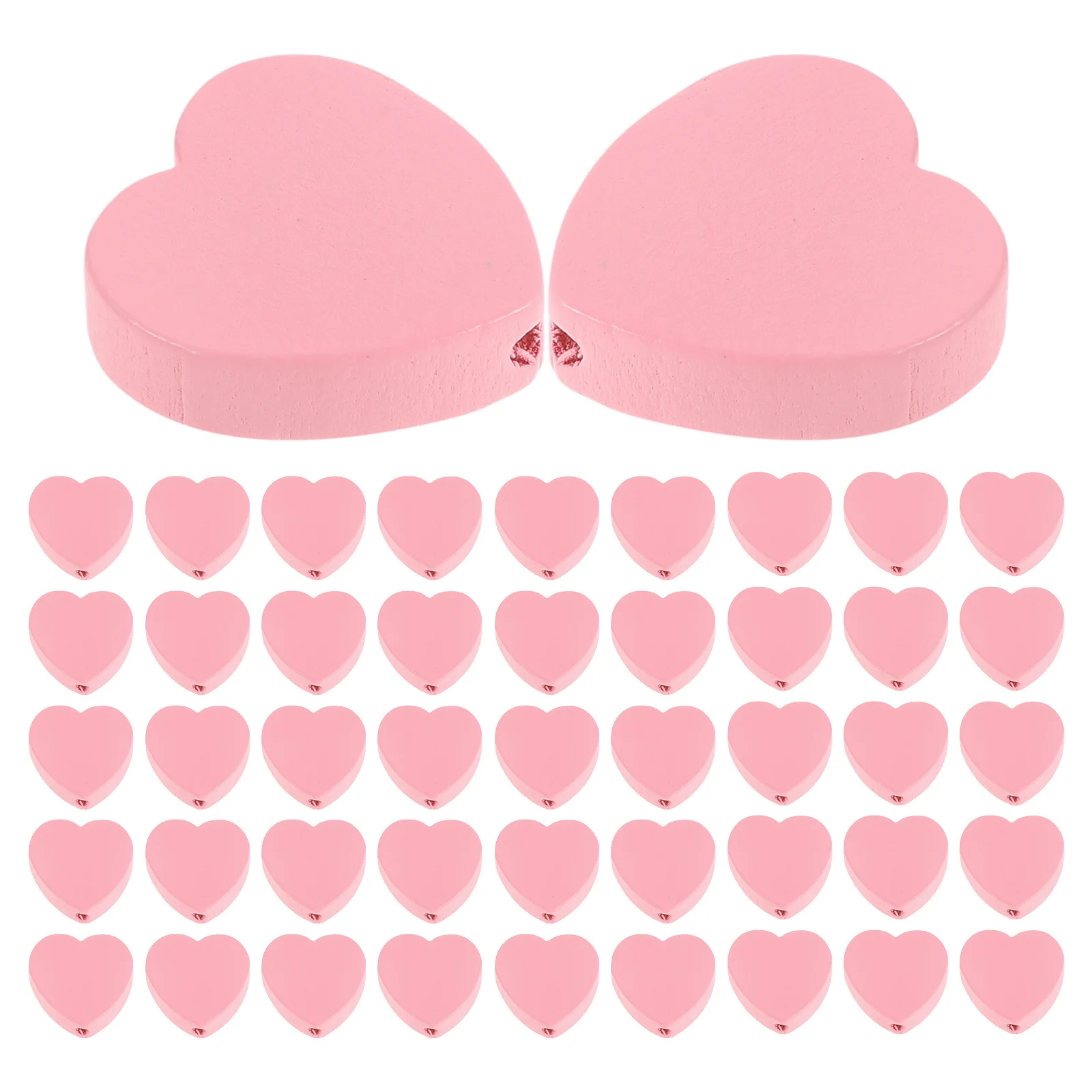 100 Pcs Heart Shaped Wooden Beads for Jewelry Making Bracelets Spacer Valentines Day Red Wood Craft Beads Love Heart Necklace
100 Pcs Heart Shaped Wooden Beads for Jewelry Making Bracelets Spacer Valentines Day Red Wood Craft Beads Love Heart Necklace