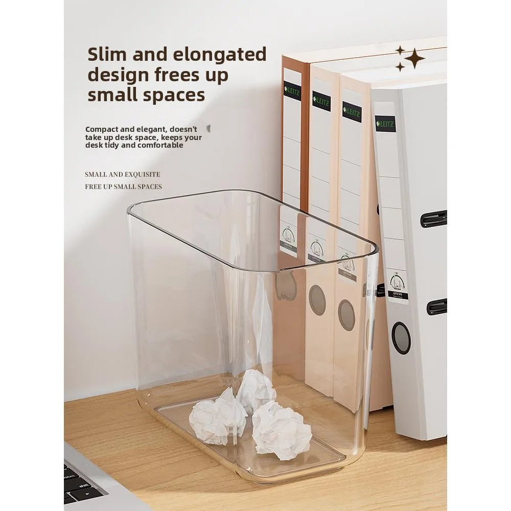 Прозрачное настольное мусорное ведро малого размера для дома, офиса, гостиной, спальни, круглой формы, из ПЭТ-материала, с педалью.
Прозрачное настольное мусорное ведро малого размера для дома, офиса, гостиной, спальни, круглой формы, из ПЭТ-материала, с педалью.