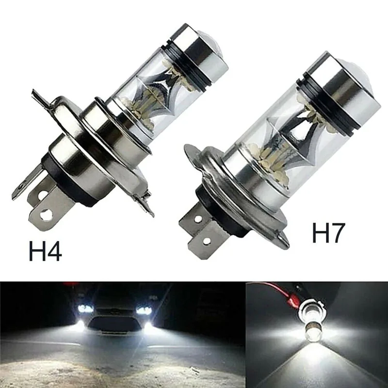 100W H4 H7 Super Bright 20Smd Led Car Daytime Running Driving Fog Light Lamp 6000K Auto Driving Headlight High Low Beam Bulbs
100W H4 H7 Super Bright 20Smd Led Car Daytime Running Driving Fog Light Lamp 6000K Auto Driving Headlight High Low Beam Bulbs