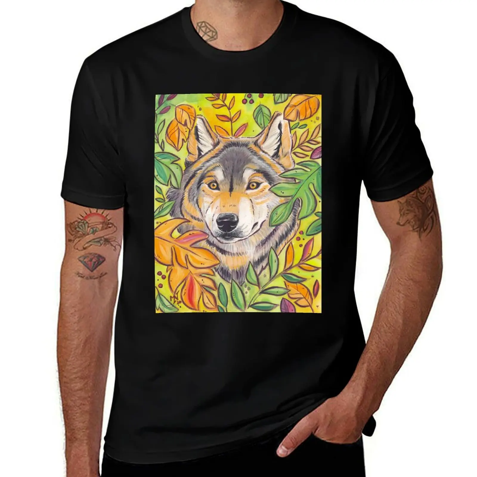 Autumn Wolf T-Shirt man t shirts for men t shirt man designer T-Shirt
Autumn Wolf T-Shirt man t shirts for men t shirt man designer T-Shirt