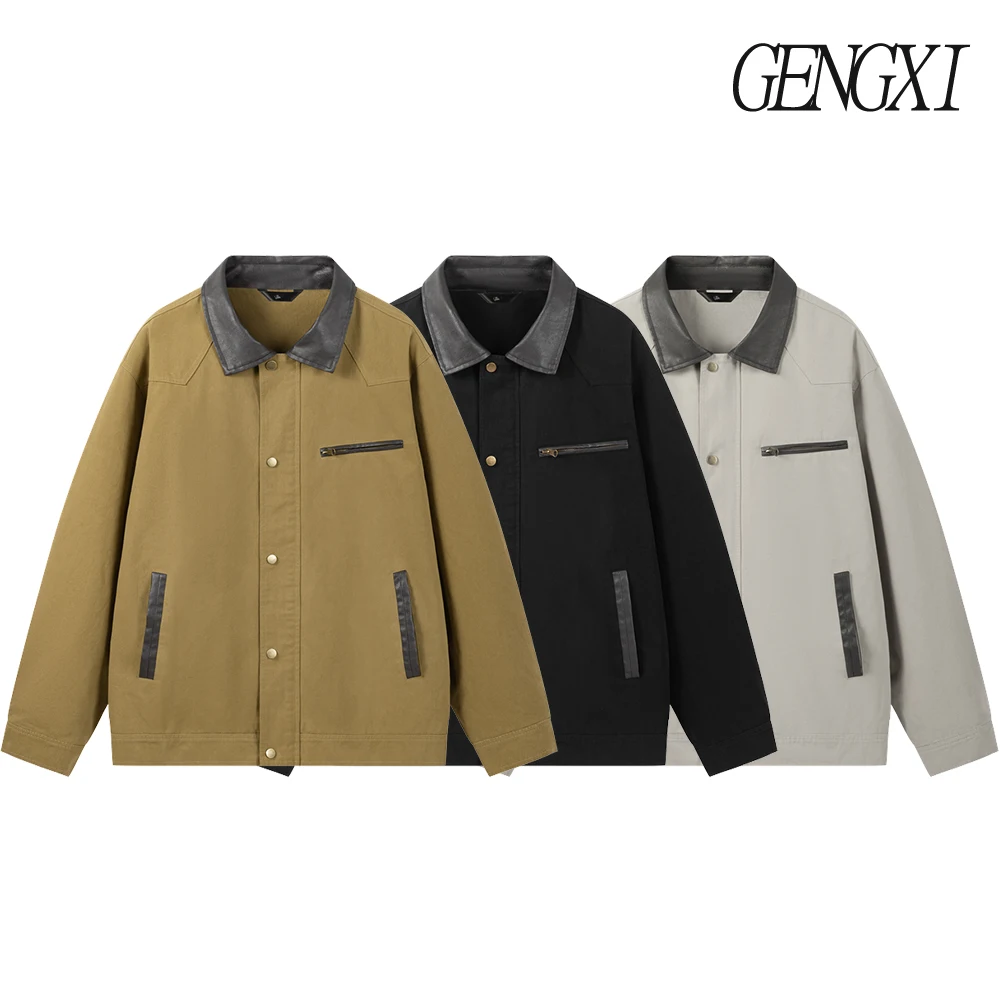 American-style Detroit workwear jacket Cotton vintage patchwork lapel coat New arrival windproof, warm and stylish menswear
American-style Detroit workwear jacket Cotton vintage patchwork lapel coat New arrival windproof, warm and stylish menswear