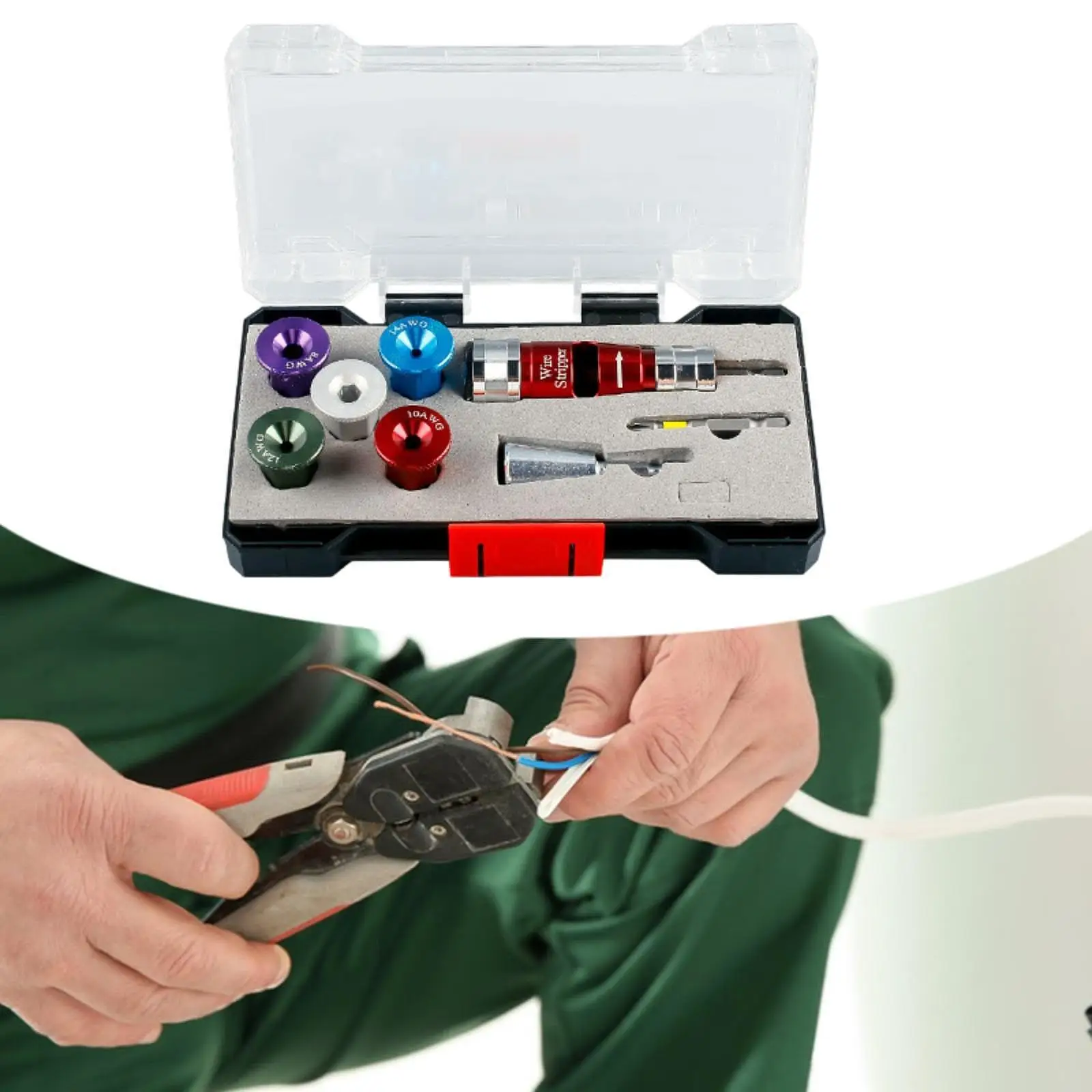 Wire Stripper Tool Set Professional Quick Cable Wire Stripping Wire 
Wire Stripper Tool Set Professional Quick Cable Wire Stripping Wire