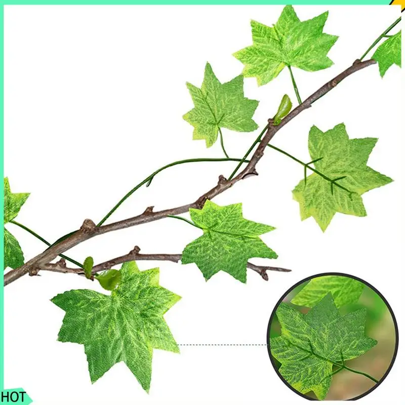 AWAH 48 Pcs 7.5Ft Artificial Maple Leaves Hanging Vines, Fake Ivy Garland Hanging Plants For Garden Wedding Party Decorations
AWAH 48 Pcs 7.5Ft Artificial Maple Leaves Hanging Vines, Fake Ivy Garland Hanging Plants For Garden Wedding Party Decorations